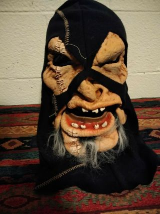 Vintage Be Something Studios Executioner Gash Halloween Mask Bss 2000 Rare