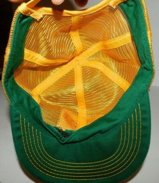 NEAT VINTAGE MESH FARMERS CAP SNAP BACK STRAP WITH DEKALB SEED CORN PATCH 3
