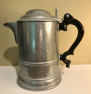 Vintage Wilton Armetale Coffee Pot Lidded 24 oz 2