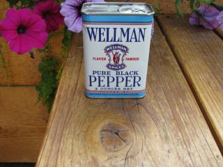 Wellman Black Pepper San Francisco Old Spice Tin