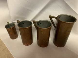 Lqqk At This Set Of Vintage Dry Measuring Cups Lqqk