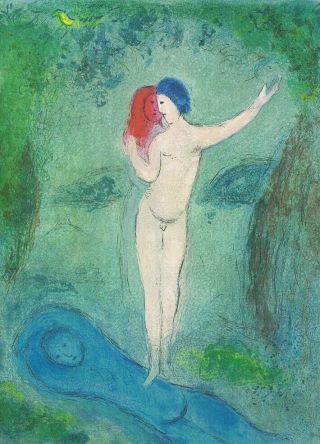 Marc Chagall " Daphnis & Chloe " Chloey 