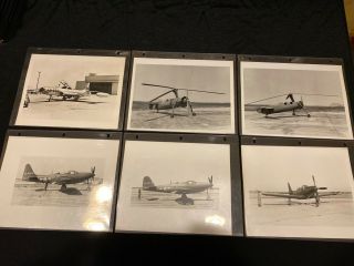 30 Vintage Prints Of Various Naca And Langley Airfield Virginia Aircrafts