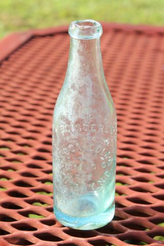 Straight Side Coca Cola Bottle Shelby North Carolina NC Circle Slug LGW20 1920 2