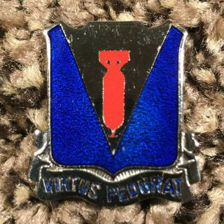 Us Air Force Post - Wwii 86th Fighter Group Di Unit Crest C/b Nhm (german Made)
