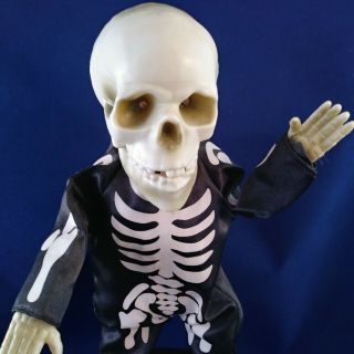 Gemmy Grave Raver Skeleton,  Living La Vida Loca,  Sings & Dances,  Lights Up 2