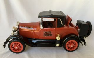 VINTAGE JIM BEAM’S FIRE CHIEF DECANTER - 1928 MODEL A FORD with Orginal Box 3