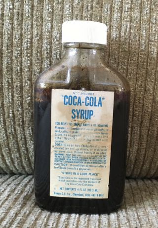 Vintage Coca - Cola Syrup Glass Bottle Revco D.  S.  Inc (1950’ - 1960’s)
