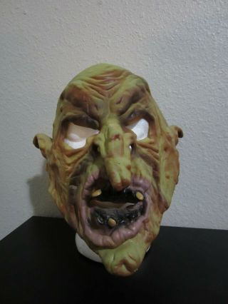 Distortions Unlimited Goblin Rubber Mask Horror Monster Halloween Rare