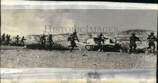 1942 Press Photo British Indian Troops In Action,  Jalo,  Northern Libya