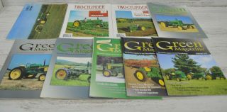 Two - Cylinder & Green Magazines John Deere Tractors Vintage Farming Equipment