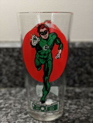 Vintage 1976 Dc Comics Green Lantern Pepsi Glass