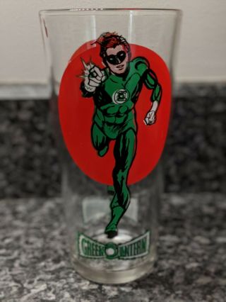 Vintage 1976 DC Comics Green Lantern Pepsi Glass 3