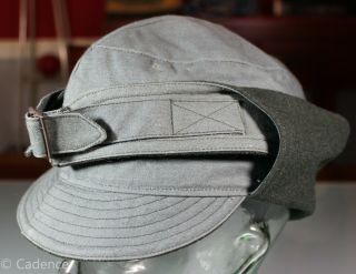 Vintage Ww2 Era 1939 Civilian Conservation Corps Ccc Winter Cap Hat 7 1/4.