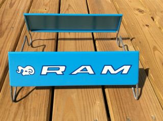 Ram Tire Display Rack,  Gas And Oil Advertising Sign,  Dodge Ram Logo