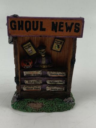 Lemax Spooky Town Ghoul News - Rare - Retired