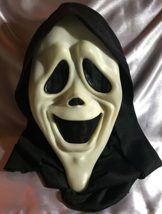 Scary Movie Ghost Face Smiley Mask Easter Unlimited Halloween Spoof Funny