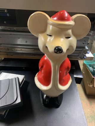 Vintage Union Products 7608 Mouse.  Christmas Decoration Dimmer Light