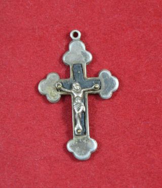 German Ww2 Wehrmacht Soldier Cross Crucifix Catholic War Relic
