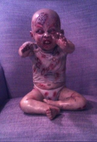 Infected Zombie Baby Halloween Prop Display - Horror Prop Creepy - Spirit
