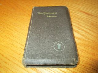 1941 Wwii Gideons National Edition Testament Military Fdr Bible