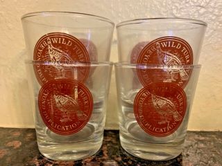1970s Wild Turkey Bourbon Whiskey Lowball Glass Barware Bar Beyond Duplication 4