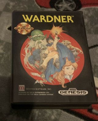 Wardner Sega Genesis Cib
