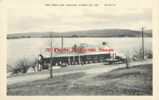 Md,  Oakland,  Maryland,  Deep Creek Lake,  Gulf Gas Station,  Cabin Lodge