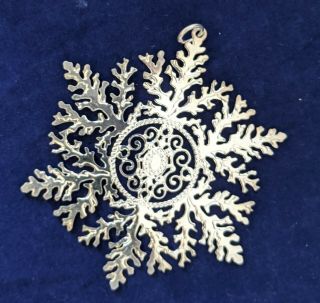 MMA Snowflake Ornament 1999 Inspired by a Louis Comfort Tiffany design 2