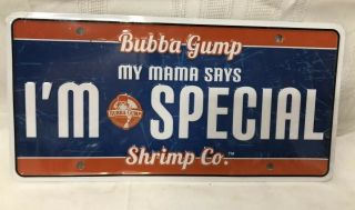Bubba Gump Shrimp Co License Plate - Mama Says I 