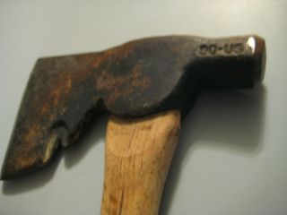 Vintage Us Ww2 Military Hammer Hatchet Or Hand Axe Marked 90 - Us American
