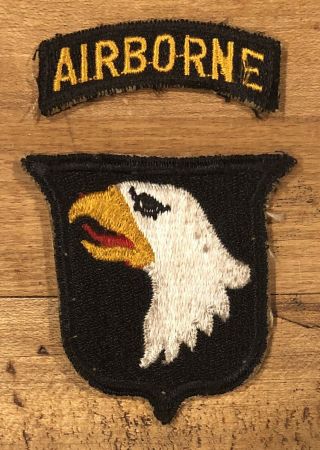 Ww2 World War 2 Ii 101st Airborne Us Army Light Infantry Military Patch