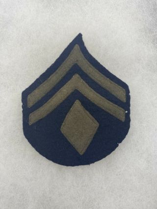 Ww2 Army Air Force Aviation Cadet 1st Sergeant Chevron Scarce (g240
