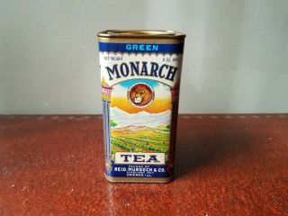 Vintage Monarch Tea Tin - Full Still