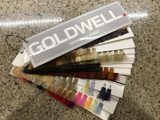 Goldwell Topchic Colorance Hair Color Swatch Ring Book 2020