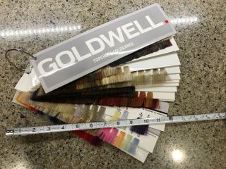 Goldwell TopChic Colorance Hair Color Swatch Ring Book 2020 3