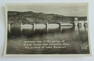 Moses Lake Washington Real Photo Postcard Grand Coulee Dam WA 3