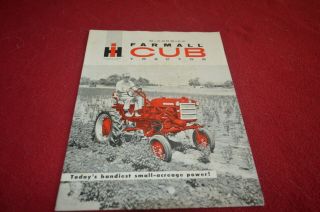 International Harvester Farmall Cub Tractor Dealer Brochure Fcca Ver2