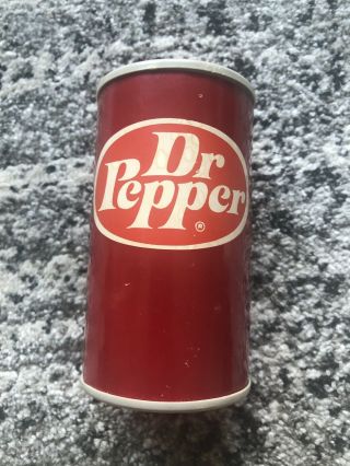 Vintage Dr Pepper Transistor Can Radio