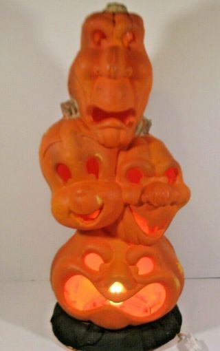 Vintage 1995 Trendmasters Halloween Casper And Friend Totem Jack O 
