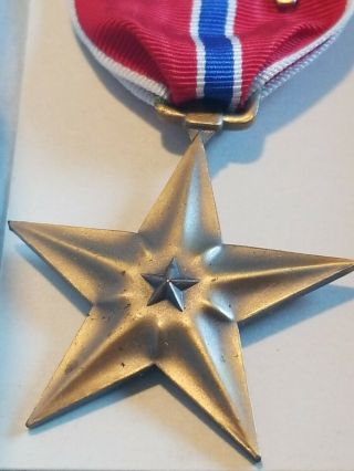WW2 BRONZE STAR WITH COMBAT,  STAR BOX DATED 1944 SEE STORE 3