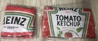 Rare Heinz Inflatable Hanging Grill & Heinz Ketchup Bottle Store Displays Ad