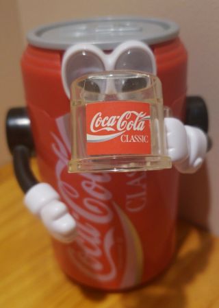Rare Vintage Coca - Cola Soda Coke Can Action Coin Bank