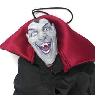 Mario Chiodo Studios 2006 Hanging Dracula Halloween Prop Decor Vampire Cape