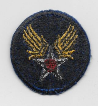 Ww2 Us Made Us Army Air Forces Patch - Harder To Find Blackback - Us Army
