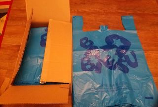 Toys R Us - Babies R Us Shopping Bag Case - - Geoffrey 500 Blue Bags