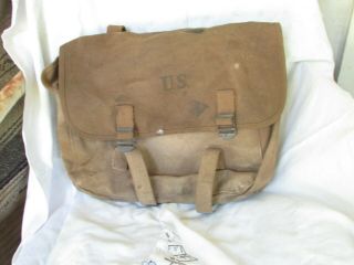 Vintage M - 1936,  Ww2,  Us Army Musette Bag 1942 Dtd.