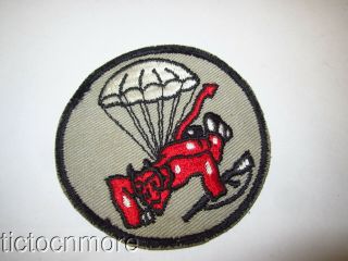 Wwii Us Army 508th Airborne Paratrooper Regiment Patch Red Devils Twill