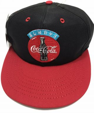 Coca - Cola Baseball Hat - Made In The Usa - Vintage - W Tag