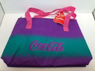 Vintage Coca - Cola Insulated Lunch / Tote Bag